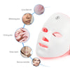 Rechargeable Facial LED Mask 7 Colors LED Photon Therapy Beauty Mask