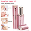 USB Rechargeable Electric Hair Removal Lipstick Shape Female Facial Epilator